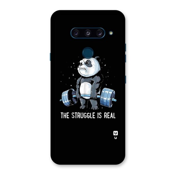 Struggle is Real Panda Back Case for LG  V40 ThinQ